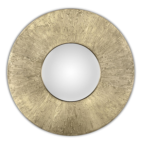 Дзеркало Round Brass Accent
