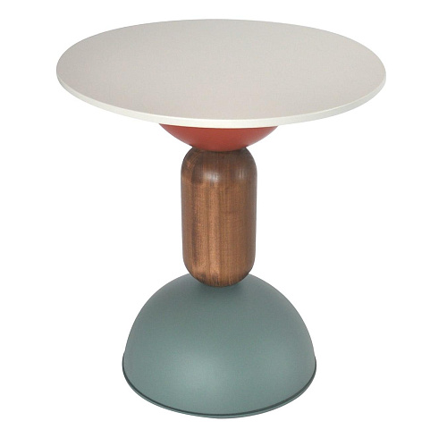 Элегантный круглый приставной столик