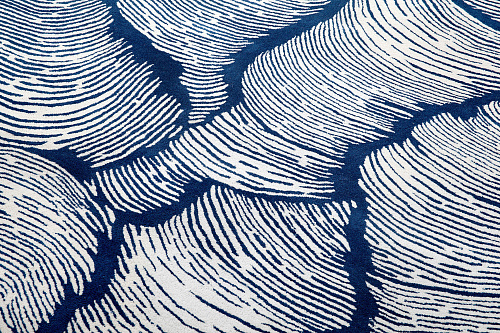 Дизайнерский ковер Италия Blue Waves
