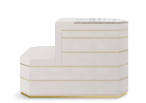 Гардеробный остров бежевый Cadence