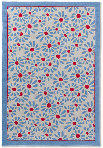 Ковер уличный Metropolitan Thorncliff Daisy Sky Blu