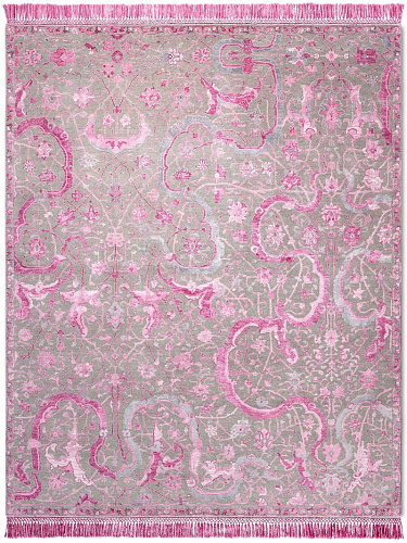 Роскошный ковер ручной работы Tabriz Pink