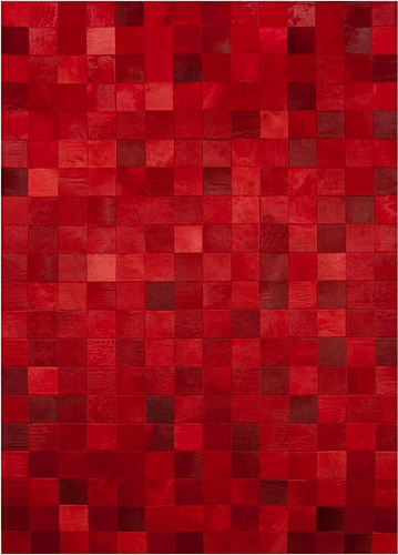 Ковер кожаный Mosaic Red