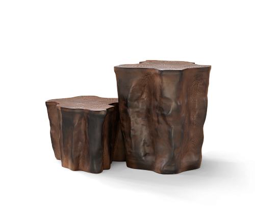 Приставной столик Horizon Dark Brown Ceramic