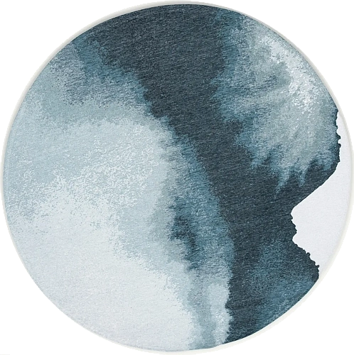 Круглый ковер Бельгия Inkjet