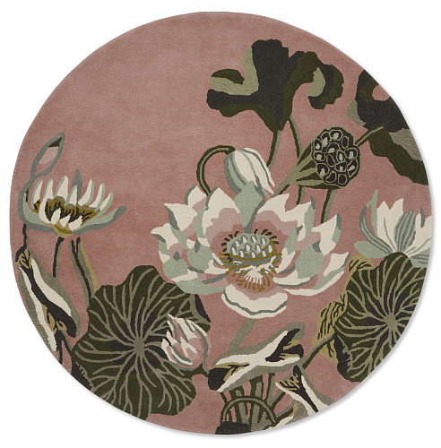 Ковер Waterlily Dusty Rose Circle