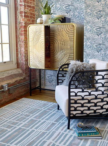 Ковер Tortoise Stripe Jade