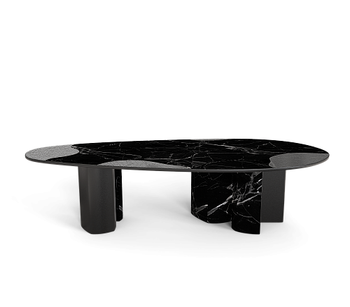 Обеденный стол Athena Nero Marble & Onyx