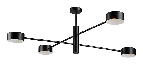Линейная люстра Black Matte
