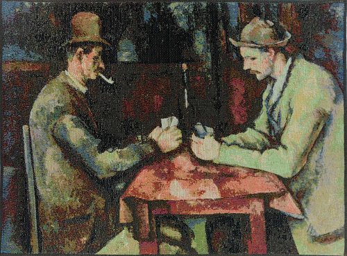 Гобелен The Card Players, Cezanne