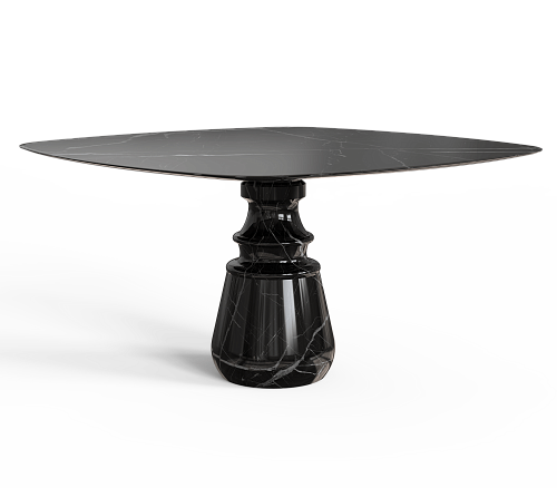 Обеденный стол Obsidian Square Nero Marquina