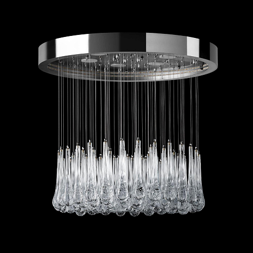 Круглая люстра Bubble Murano