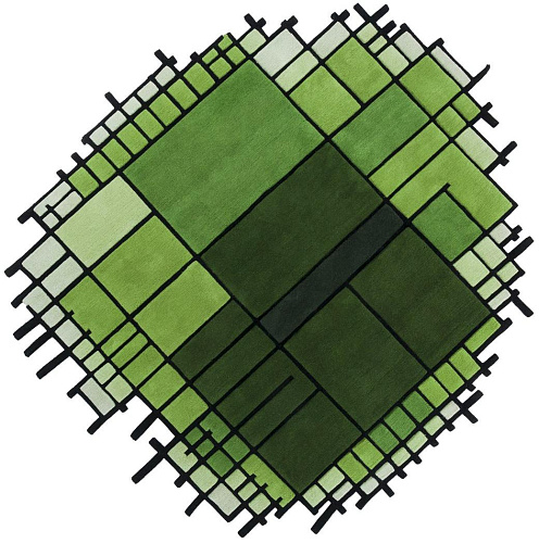 Круглый ковер эксклюзивный Италия Microcosme