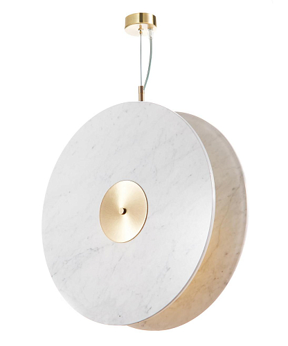 Подвійний підвісний світильник Marble