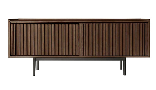 Тумба с двумя дверями Sipario Low Brown