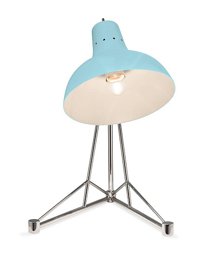 Celestia Blue Desk Lamp