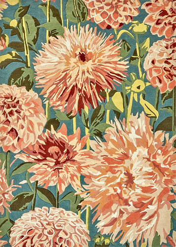 Сучасний дизайнерський килим Dahlia Coral / Wilderness