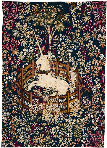 Гобелен Captive Blue Unicorn without Border