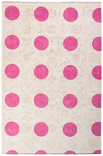 Ковер итальянский ручной работы Double Layer Pink