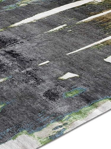 Премиальный ковер ручной работы Black on Beige