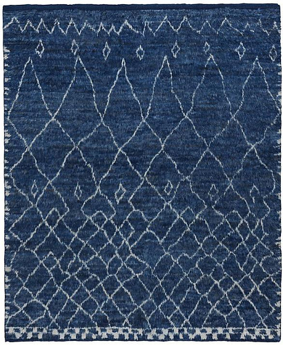 Ковер ворсистый Berber Blue