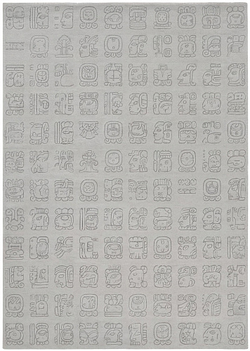 Ковер авторский Symbol Grid Grey