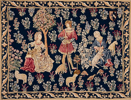 Гобелен Wool Work with Border