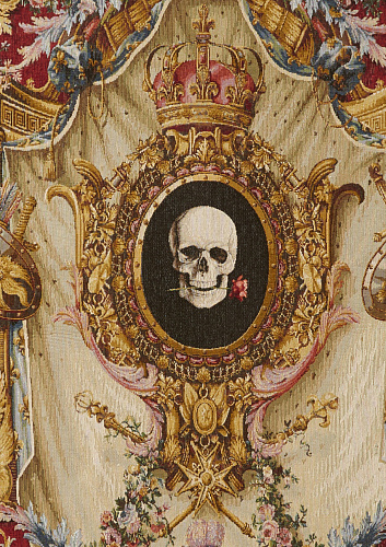 Гобелен Coat of Arms and Skull