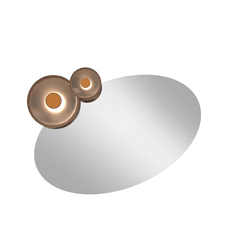 Овальное настенное зеркало Bon Ton