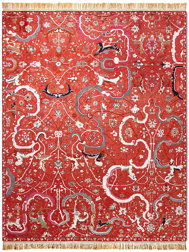 Элитный ковер Tabriz Red