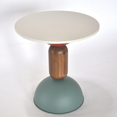 Элегантный круглый приставной столик