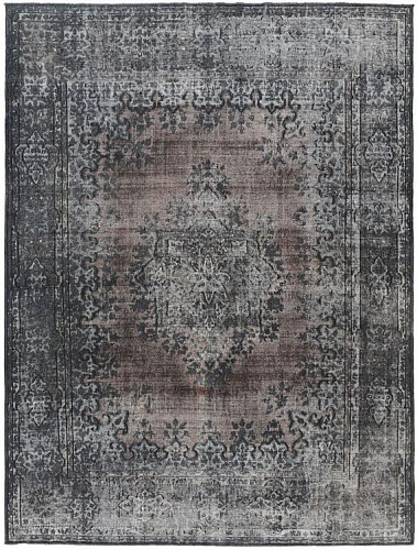 Ковер винтажный серый Dark Gray