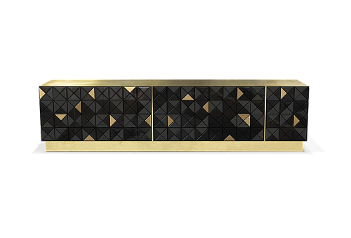 ТВ-Тумба Mosaic Black Gold