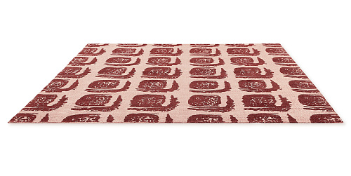 Килим Woodblock Red