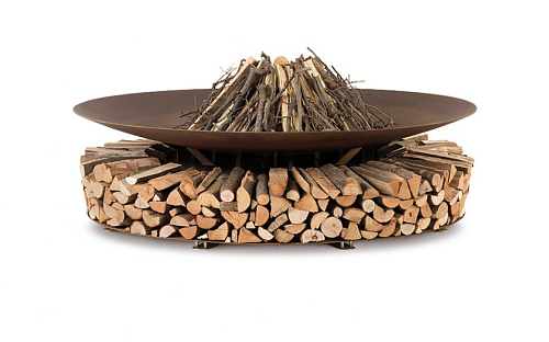 Круглая уличная жаровня Fuocolo (Италия)