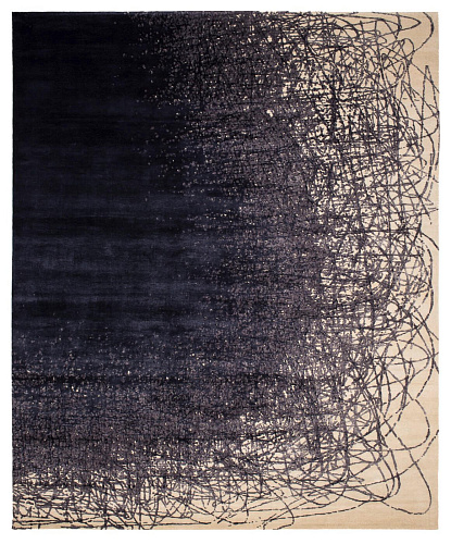 Ковер Ballpoint Art 4 White Darkblue
