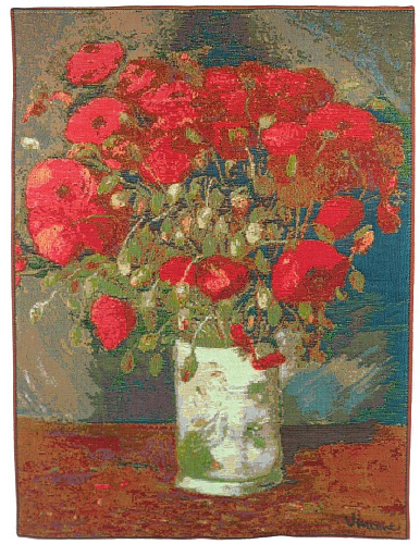Гобелен Vase with Poppies by Van Gogh