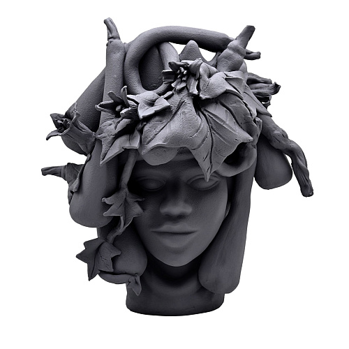 Серая скульптура Moor's Head