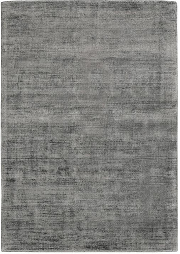 Ковер индийский однотонный серый Shiny