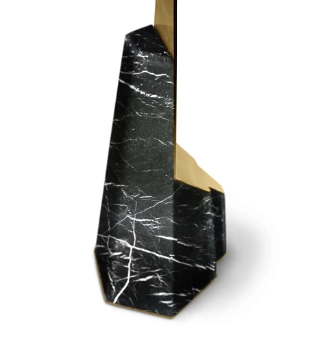 Приставной столик черный Halo