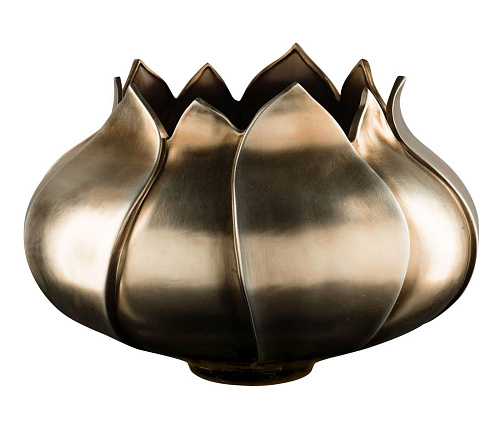 Латунная ваза Tulip