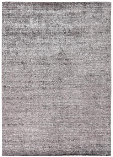 Однотонный ковер из бамбукового шелка Silver Bamboo Silk