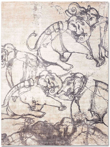 Премиальный ковер Elephants