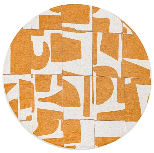 Бельгийский круглый ковер Curry