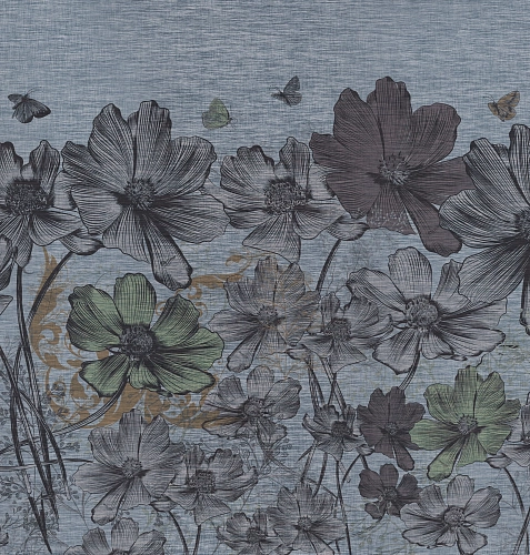 Обои Jeans Flowers