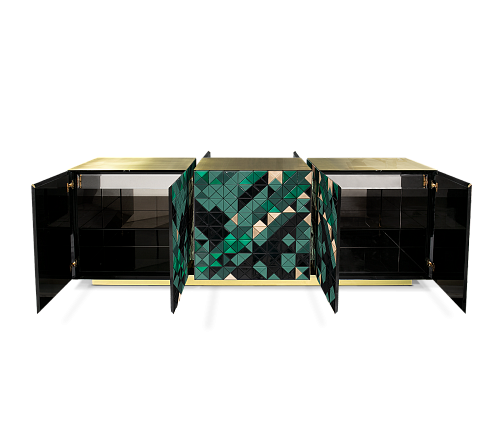 Тумба Mosaic Green