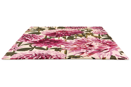 Современный дизайнерский ковер Dahlia Fuchsia / Palm
