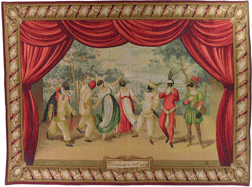 Гобелен Commedia dell'arte