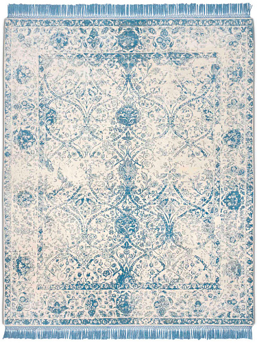 Изящный ковер ручной работы Light Blue