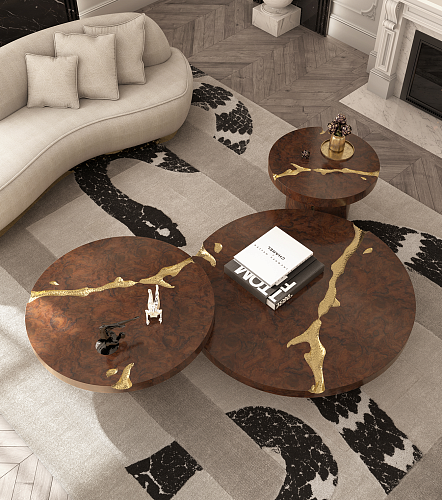 Журнальний столик Dominion Luxe 3-Piece Set